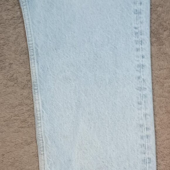 Topshop Edition Womens Jeans Size 14 W36 L34 Vintage Wash High Waist Straight Bu - Picture 7 of 8